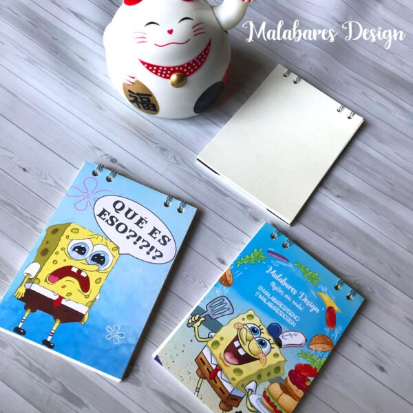 Libreta Bob Esponja