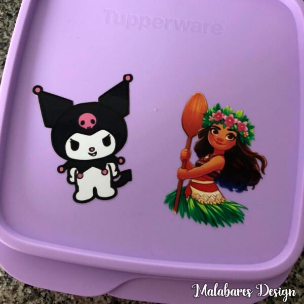 Calcos DTF Kuromi y Moana