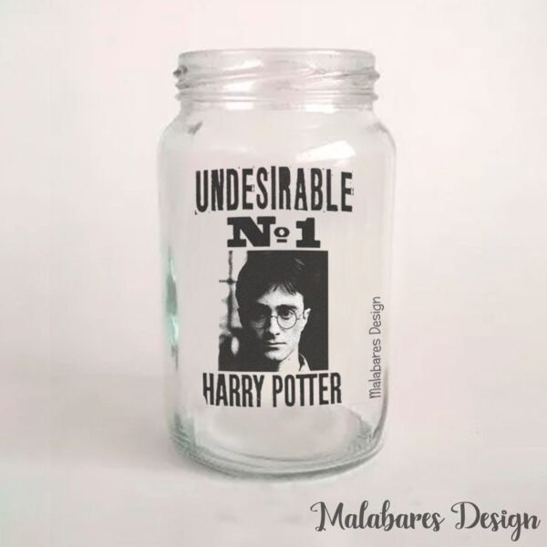 Etiquetas transparentes Harry Potter