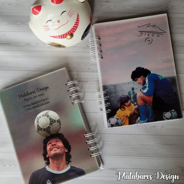 Cuaderno Diego Maradona